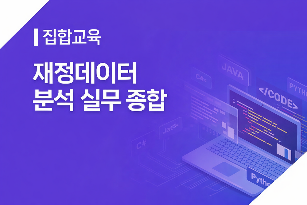 [집합]재정데이터 분석 실무 종합(기획-탐색-보고서작성, 한번에 경험하기) 이미지