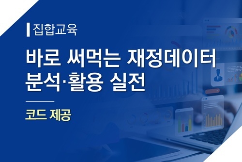[집합]바로 써먹는 재정데이터 분석·활용 실전 과정(코드제공)