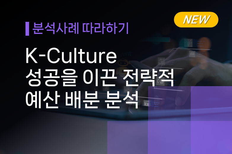 [온라인]K-Culture 성공을 이끈 전략적 예산 배분 분석 이미지